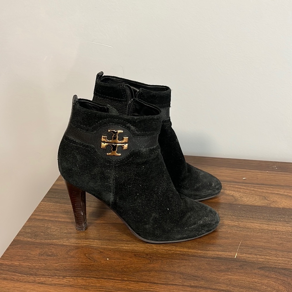 Black Tory Burch Heeled Booties